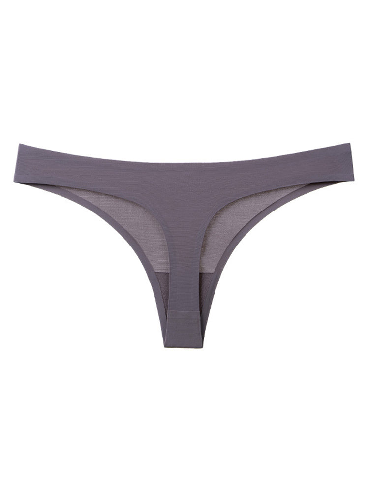 4-Pack Invisible Comfy Sexy Thongs G-Strings