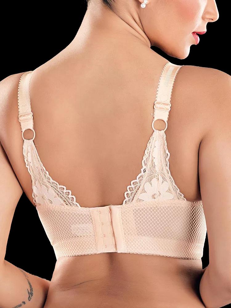 Breathable Floral Lace Ultra-thin Bra