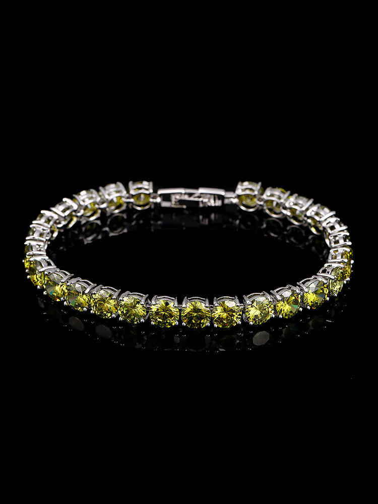 Fashion AAA+ Zircon Ladies Tennis Bracelet