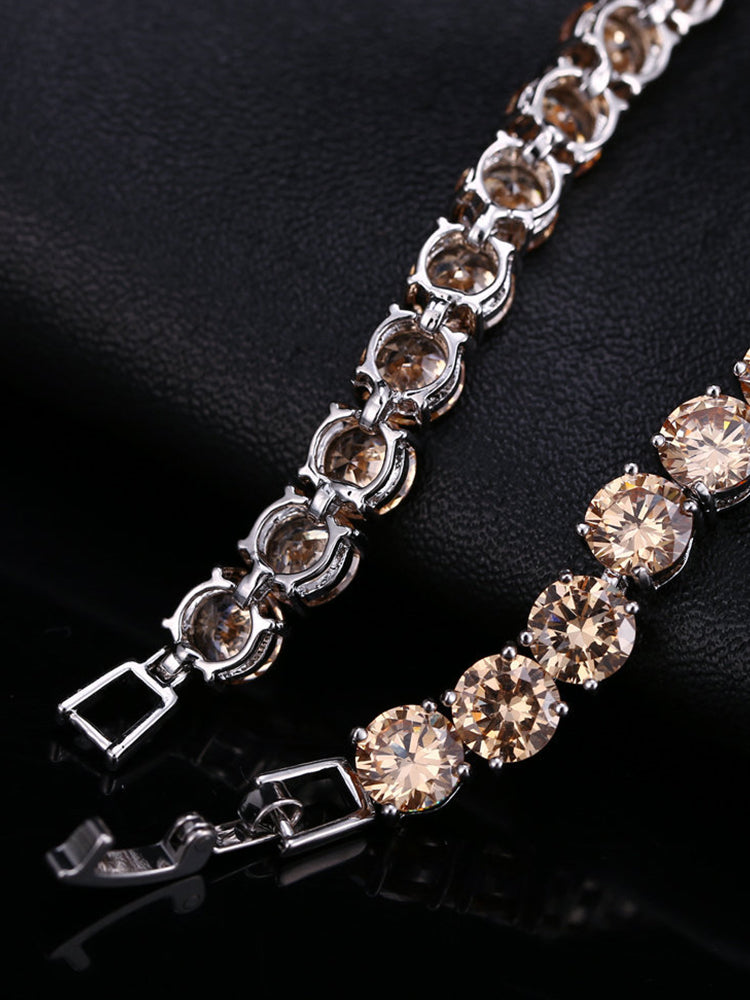 Fashion AAA+ Zircon Ladies Tennis Bracelet