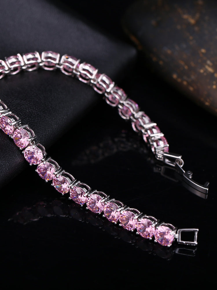 Fashion AAA+ Zircon Ladies Tennis Bracelet