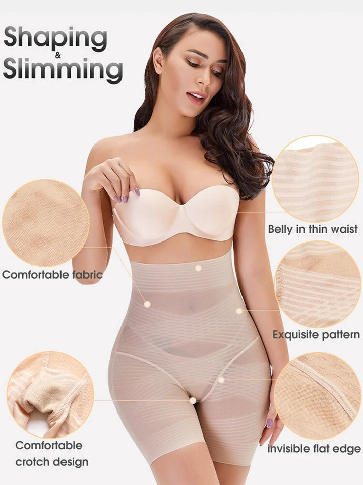 Women's Seamless Tummy Control Shaper Shorts