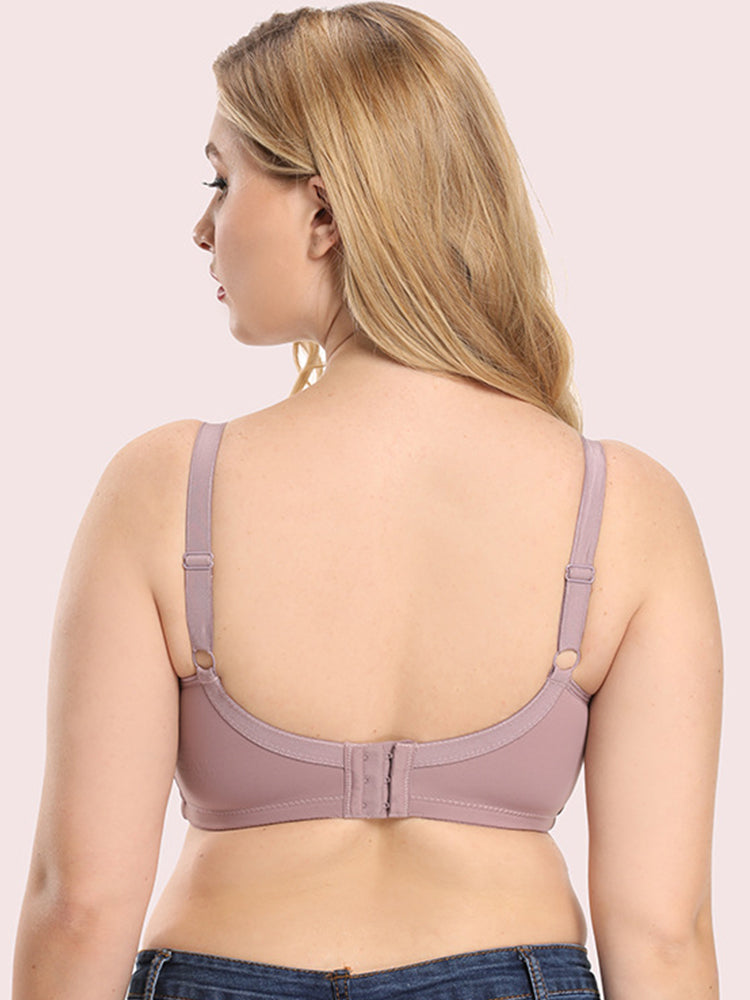 Women's Comfort Strap Full Coverage Wireless Bra