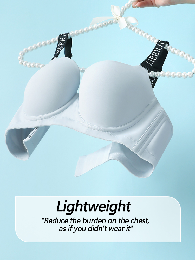 Solid Color Super Push Up Underwire Bras