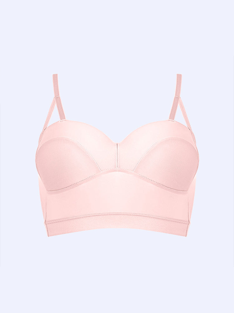 Breathable Vest Beauty Back Push Up Wireless Bra