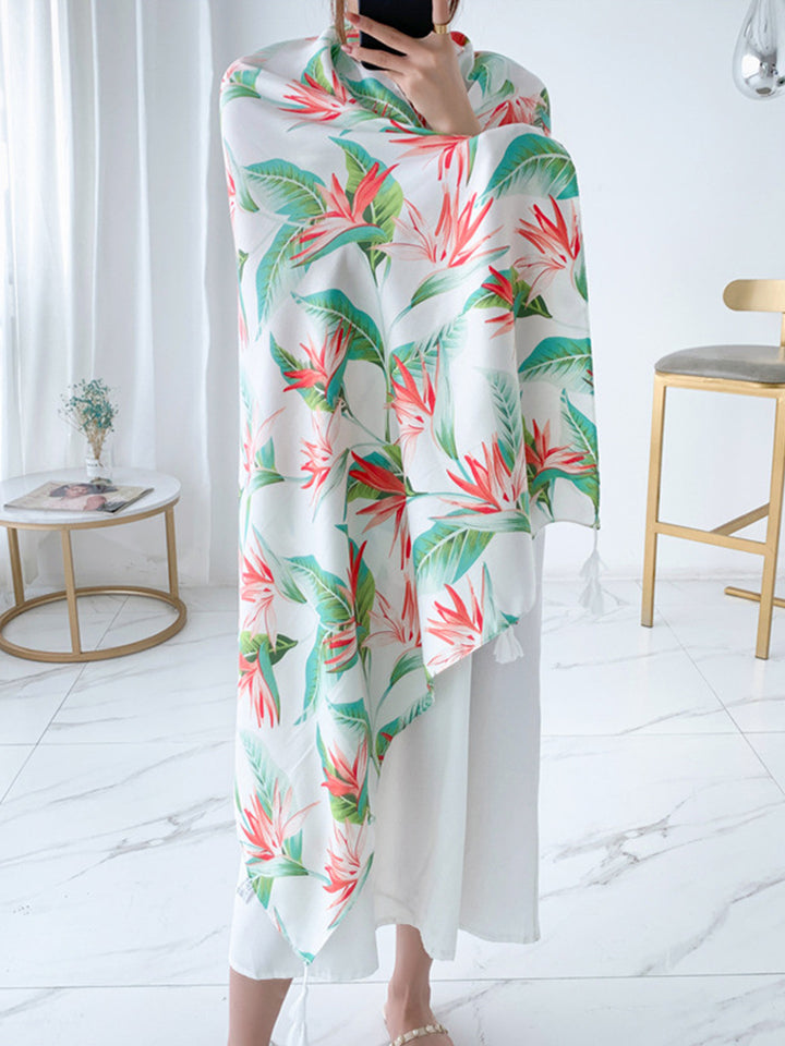 Multi Print Beach Sun Protection Cover Beach Towel