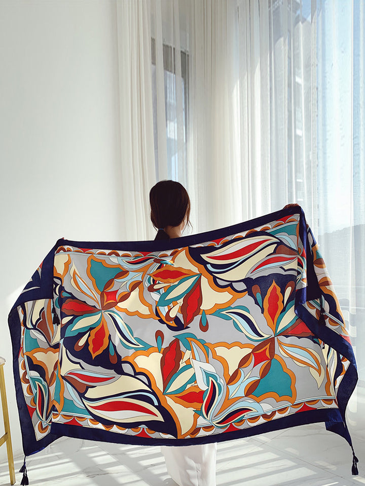 Multi Print Beach Sun Protection Cover Beach Towel