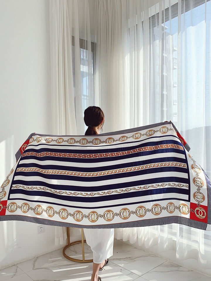 Multi Print Beach Sun Protection Cover Beach Towel