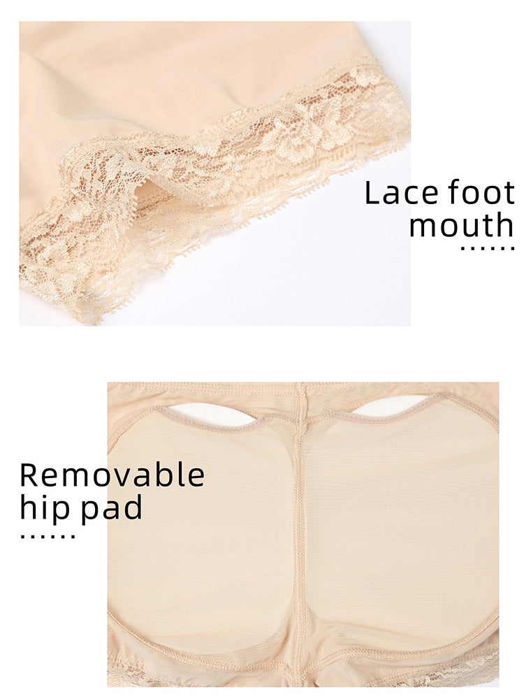 Soft Shaping Boyshort Shapewear with Removable Padded Butt