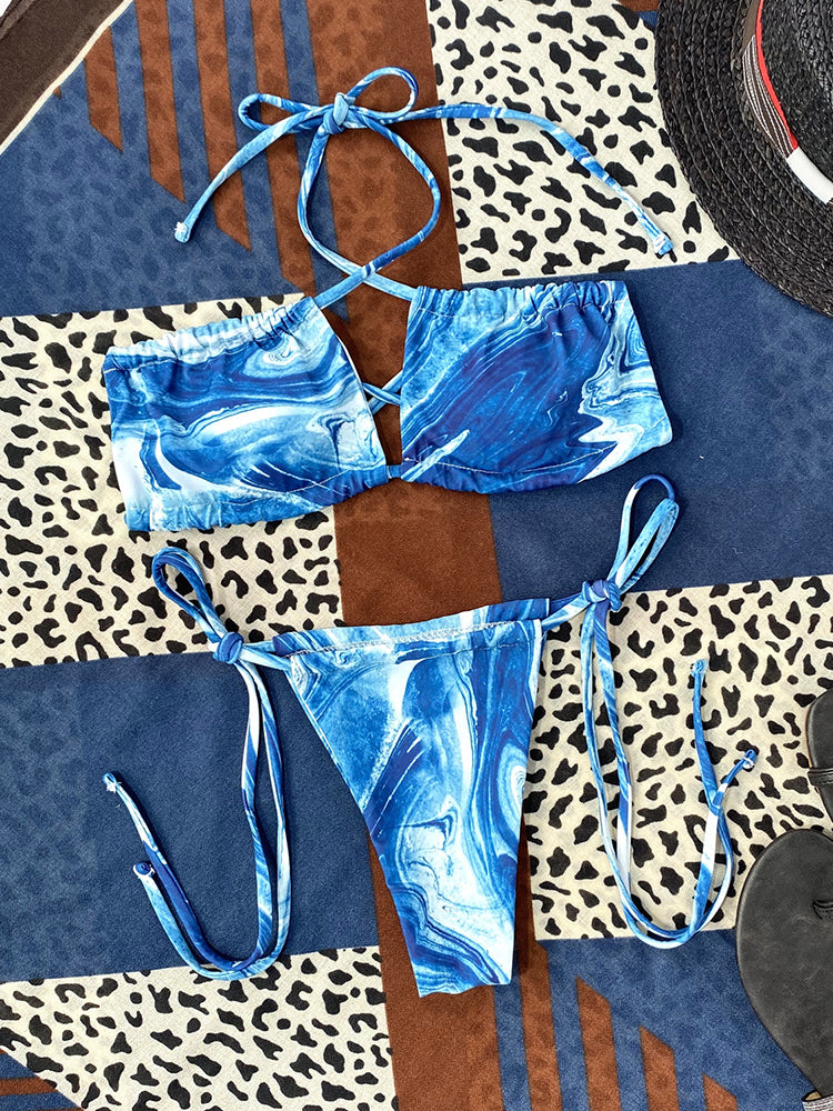 Women's Summer Sexy Water Crepe Swimsuit