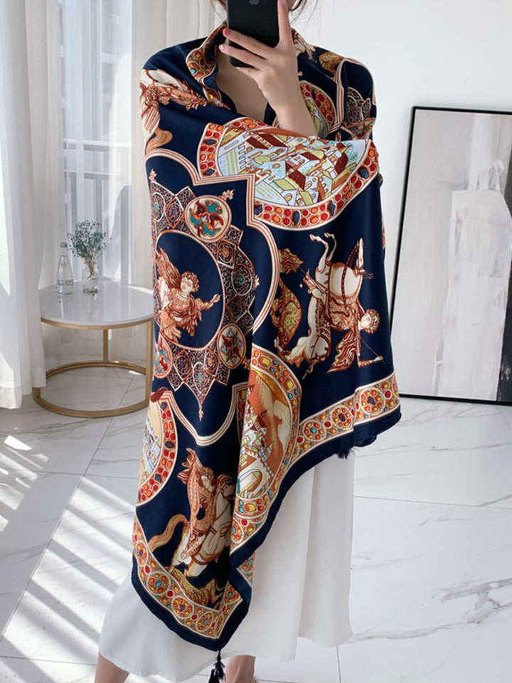 Multi Print Beach Sun Protection Cover Beach Towel