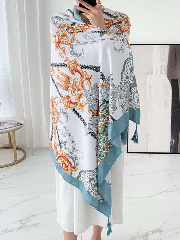 Multi Print Beach Sun Protection Cover Beach Towel