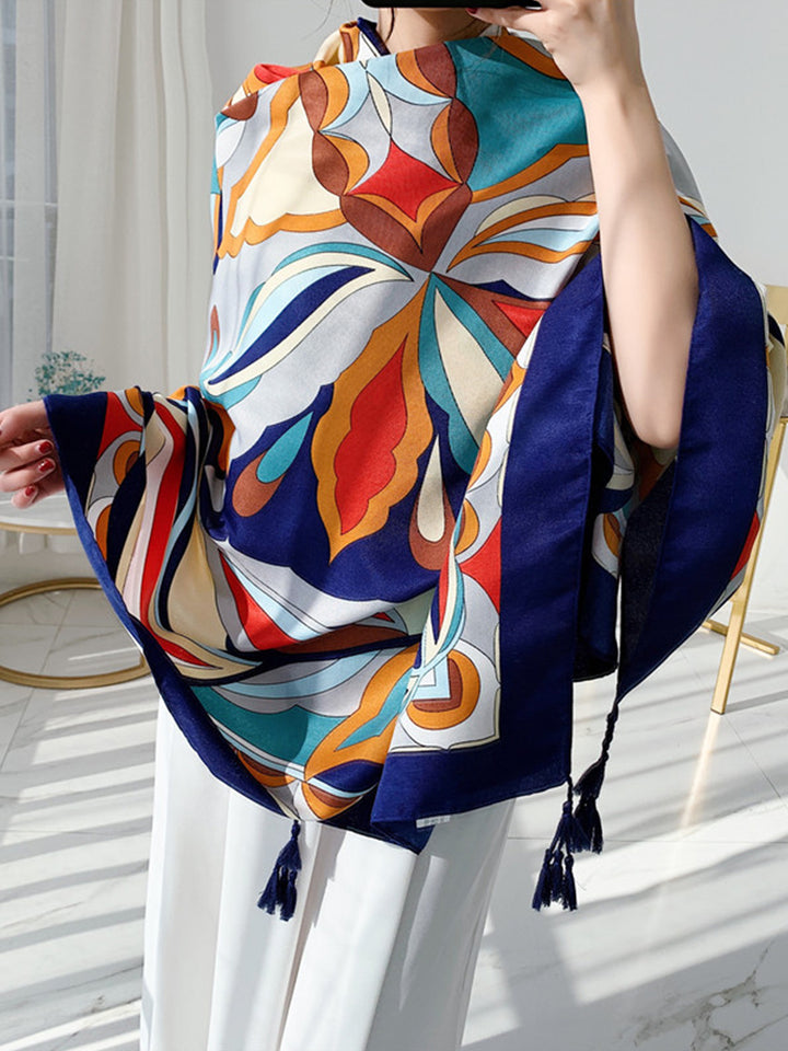 Multi Print Beach Sun Protection Cover Beach Towel