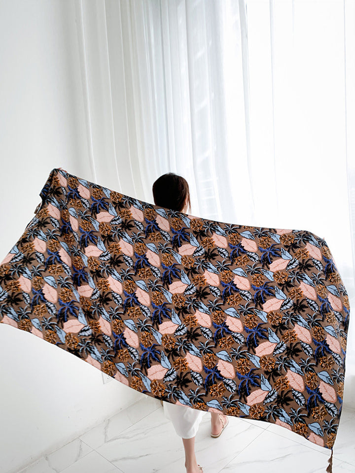 Multi Print Beach Sun Protection Cover Beach Towel