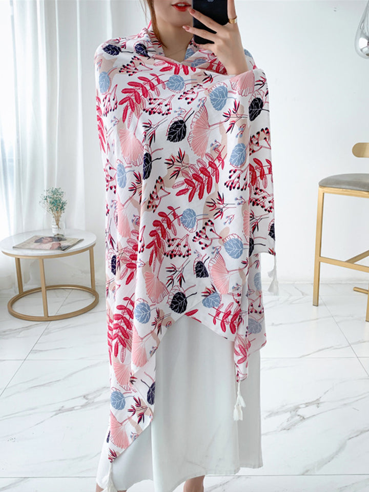 Multi Print Beach Sun Protection Cover Beach Towel