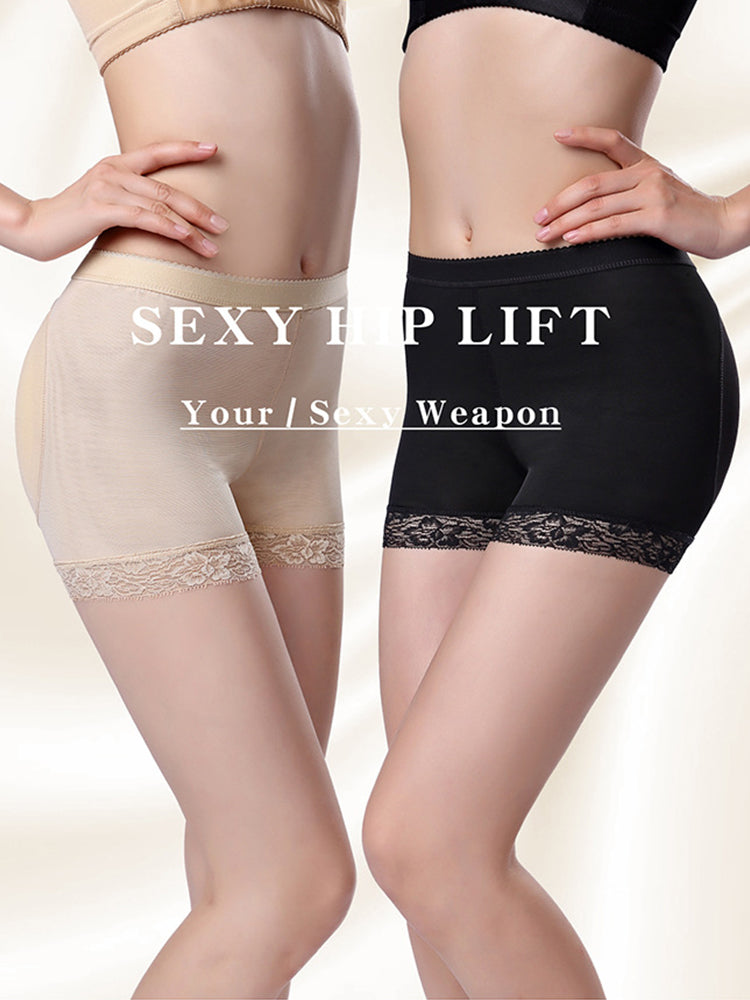 Soft Shaping Boyshort Shapewear with Removable Padded Butt