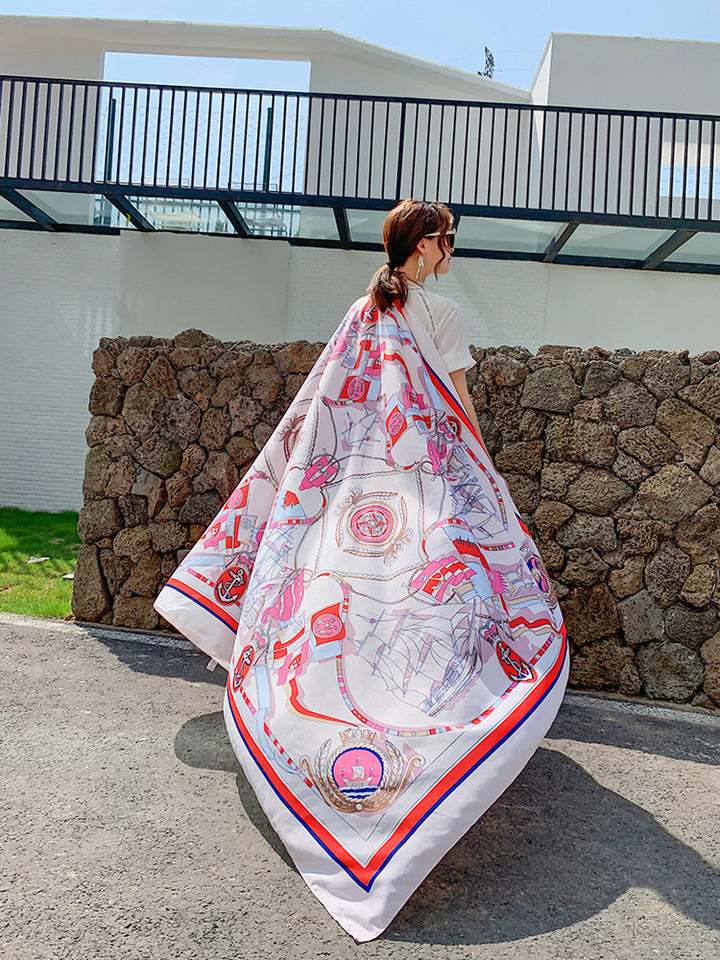 Multi Print Beach Sun Protection Cover Beach Towel