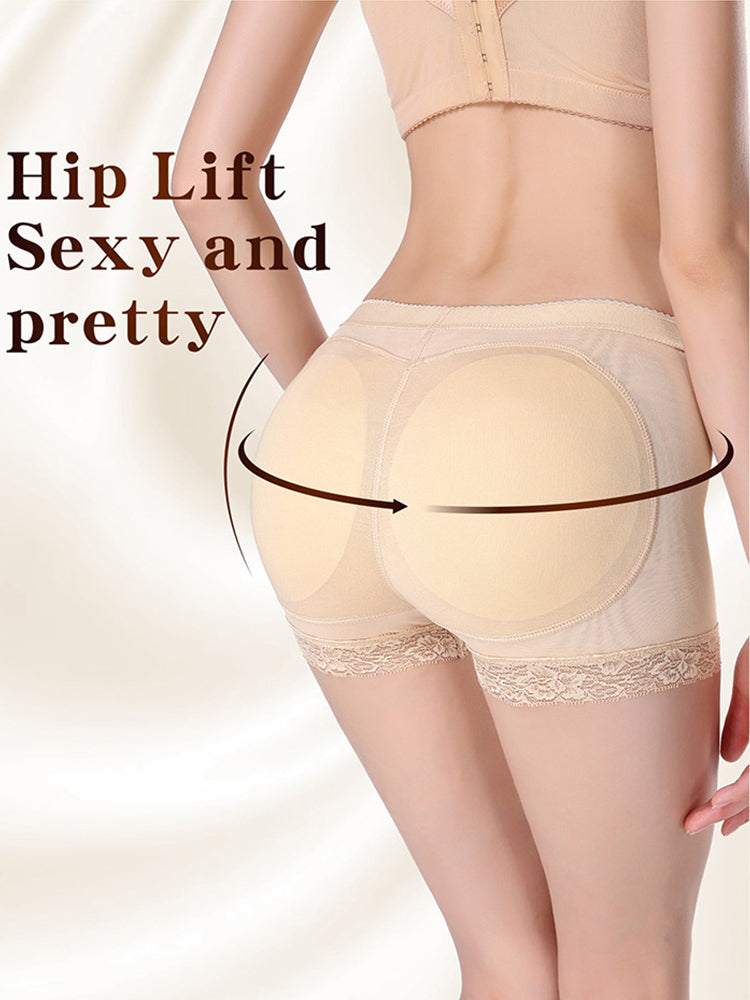 Soft Shaping Boyshort Shapewear with Removable Padded Butt