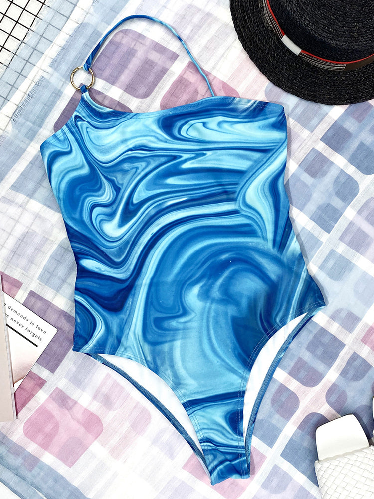 Women's Summer Sexy Water Crepe Swimsuit