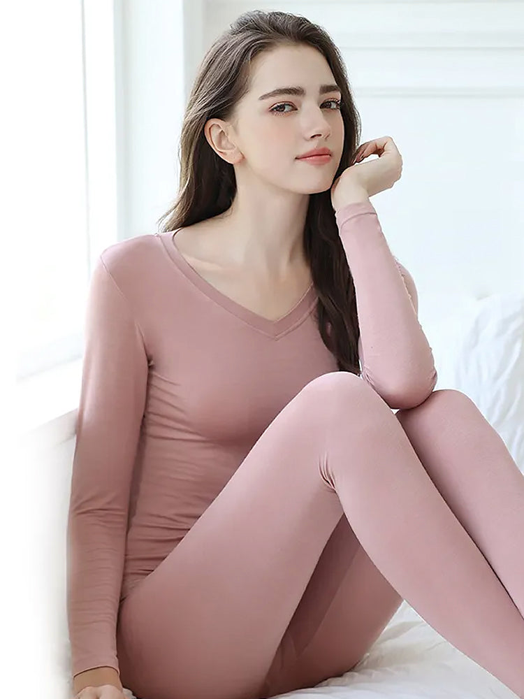 Modal Lightweight Slim Fit Thermal Underwear Set