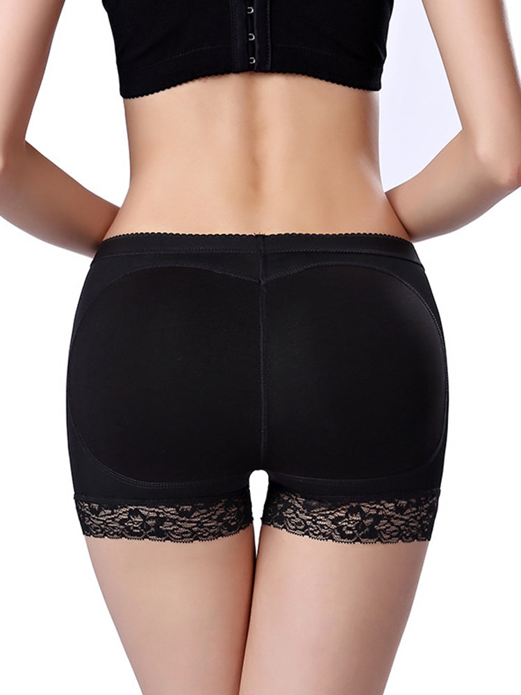 Soft Shaping Boyshort Shapewear with Removable Padded Butt