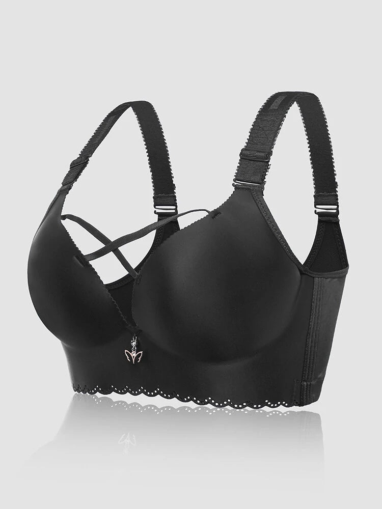 Sexy Front Criss Cross Push Up Wireless Bras