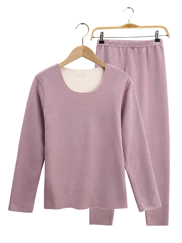 Solid Color Simple Dralon Thermal Set