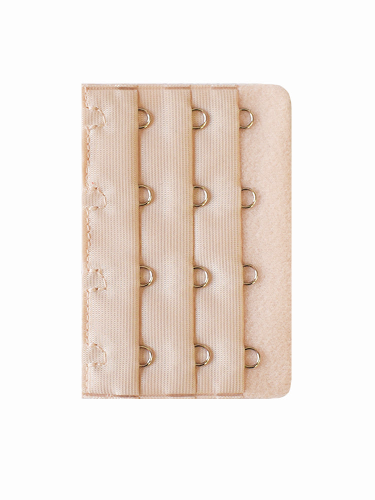 Women's 4 Hooks 3 Rows Breathing Room Bra Extenter Straps