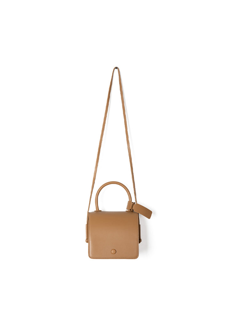 Women's Solid Color Vintage PU Leather Crossbody Bags