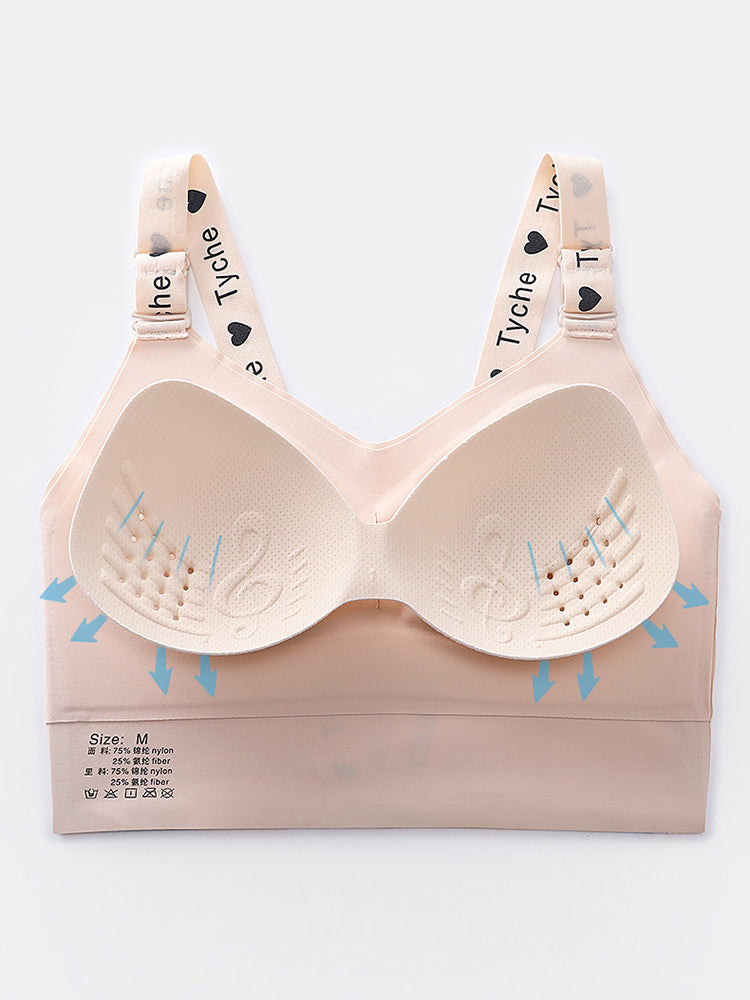 Seamless Breathable Beauty-back Wireless Sleep Bras