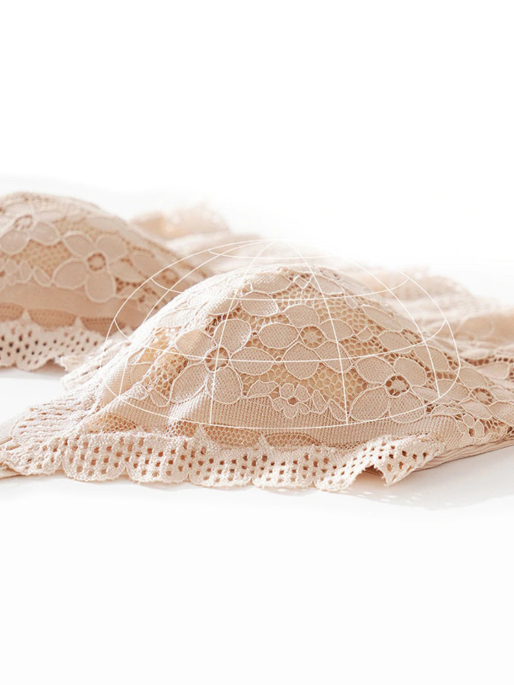 Ultra Soft Sexy Racerback Wirefree Lace Bra