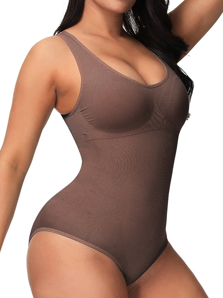 Women's Seamless Soft Butt Lifter Slim Bodysuit Shapewear