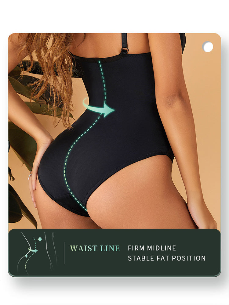 Firm Control Body Shaper With Built-In Bra