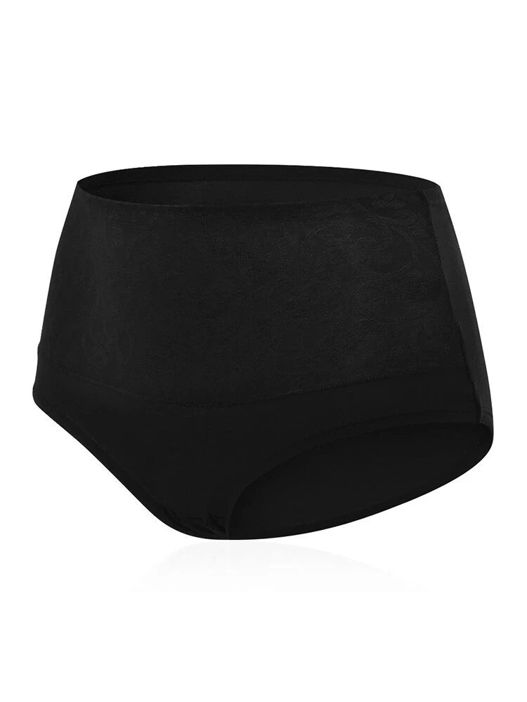 4-Pack Cotton High Waist Tummy Control Panties