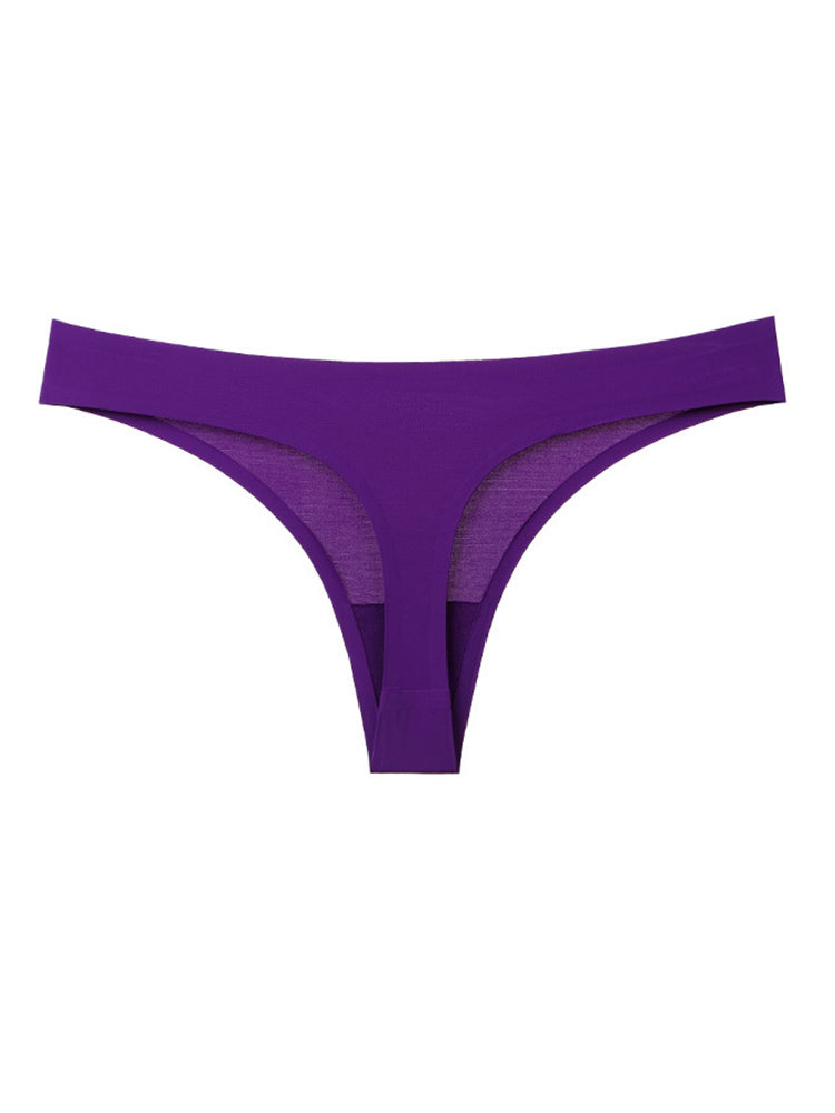 4-Pack Invisible Comfy Sexy Thongs G-Strings