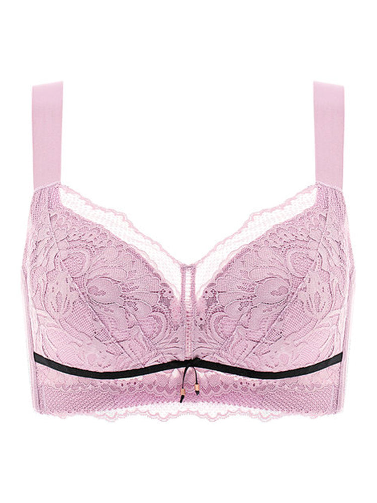 Lace Breathable Wireless Minimizer Bras