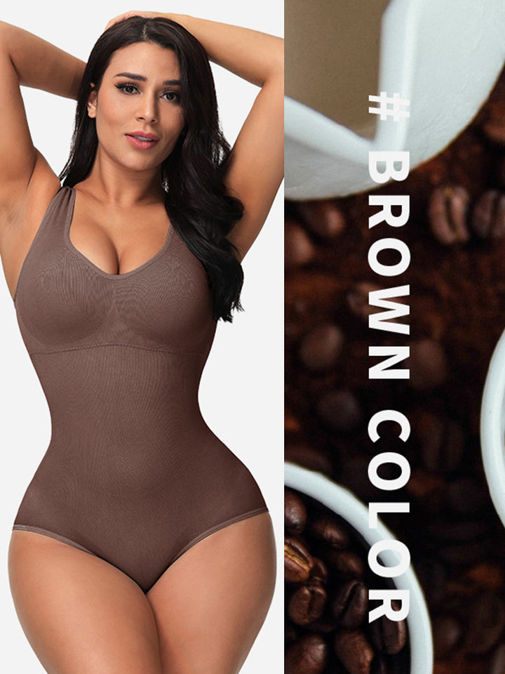 Women's Seamless Soft Butt Lifter Slim Bodysuit Shapewear