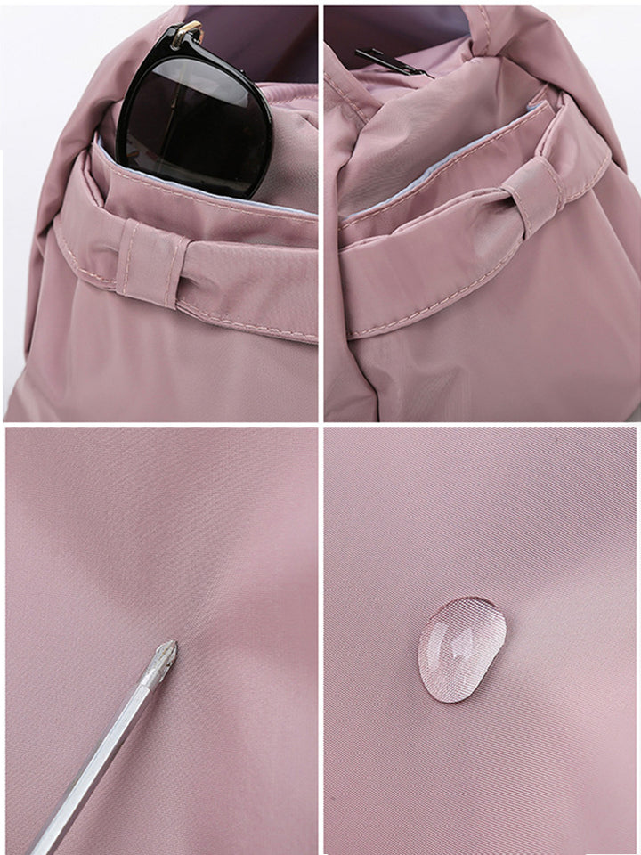 Women Fashion Large Waterproof Multi-function Nylon Travel Shoulder Tote Bag