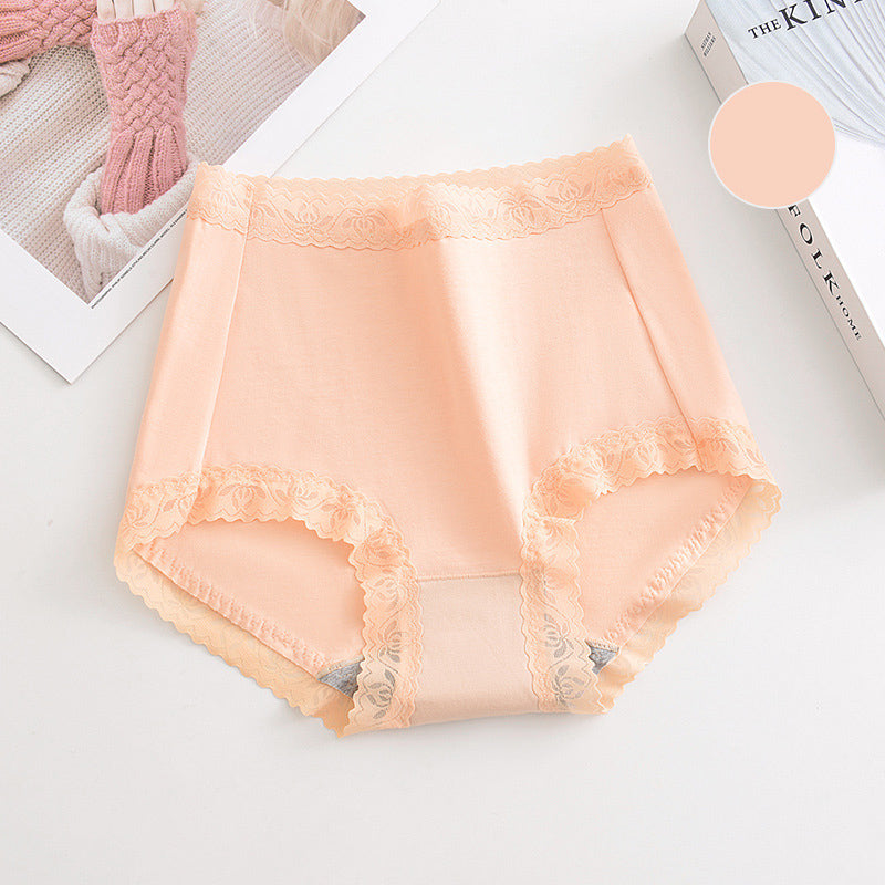 3-Pack Seamless High Waist Cotton Breathable Panties