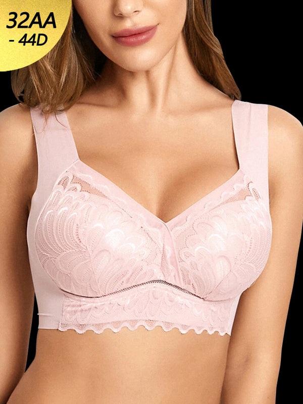 Women Cotton Breathable Seamless Straps Lounge Bras