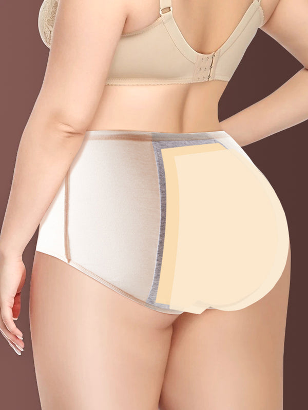 6-Pack Women Leakproof Menstrual Period Cotton Panties