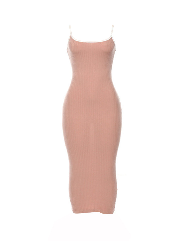 Sexy Bodycon Lounge Long Slip Dress