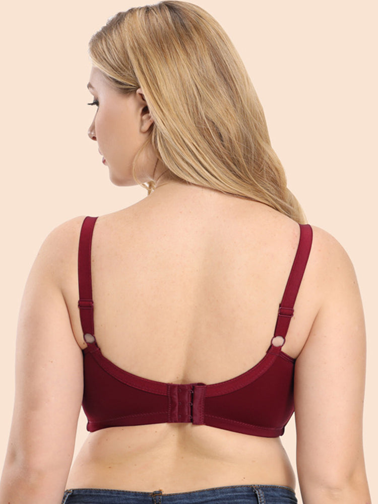 Women's Comfort Strap Full Coverage Wireless Bra