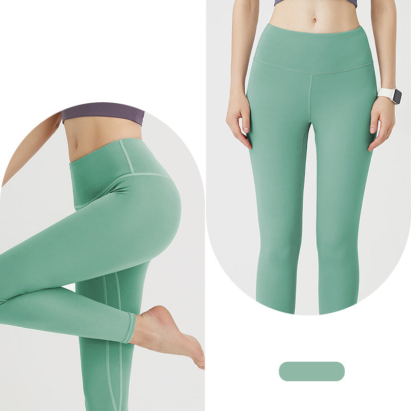 Women's High Waisted Tummy Control Leggings Workout Yoga Pants