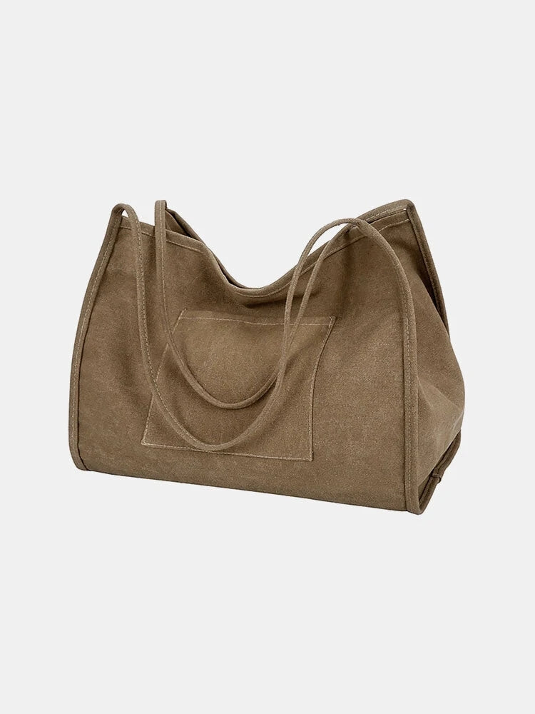 Women Canvas Large Capacity Handbag Shoulder Bag Tote