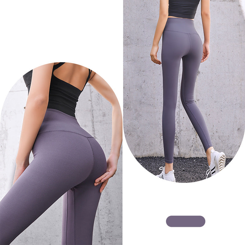Women's High Waisted Tummy Control Leggings Workout Yoga Pants