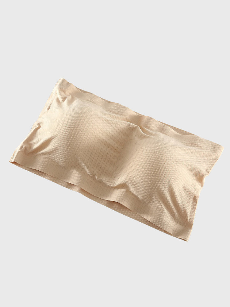 Seamless Bandeau Soft Padded Strapless Tube Top Bra