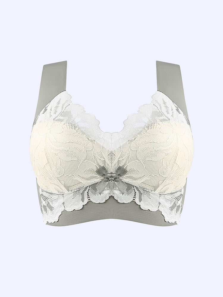 Breathable Lace Soft Beauty Back Wire-free Bra