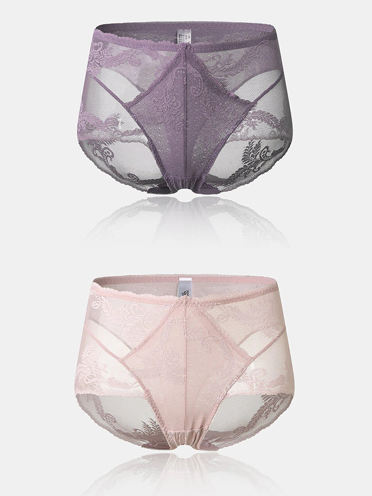 2-Pack Lace Ultra-Thin Sexy Briefs