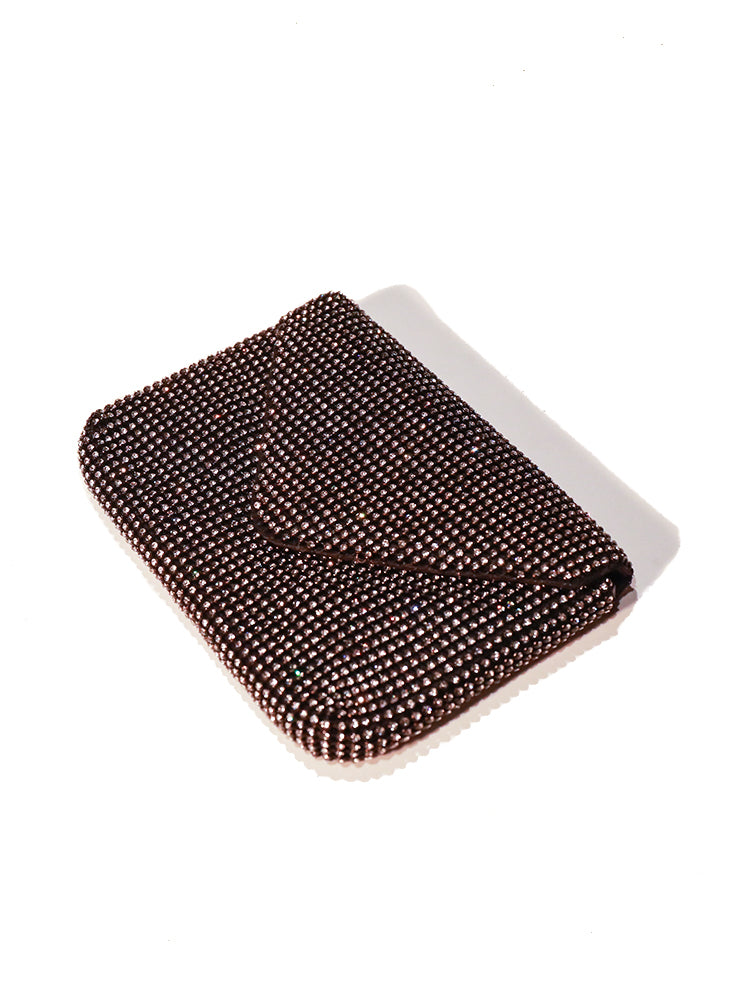 Glitter Rhinestone Wedding Evening Purse Crystal Envelope Crossbody Bags